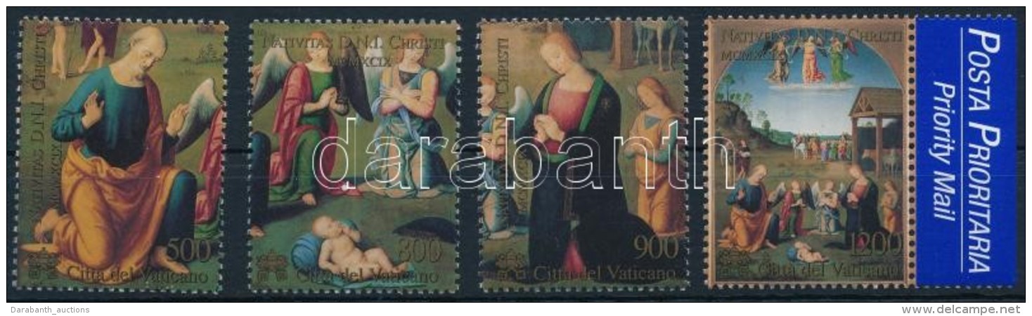 ** 1999 Kar&aacute;csony Sor Mi 1319-1322 - Altri & Non Classificati