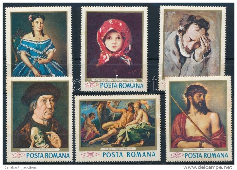 ** 1968 Festm&eacute;ny Sor Mi 2666-2671 (rozsd&aacute;s) - Altri & Non Classificati