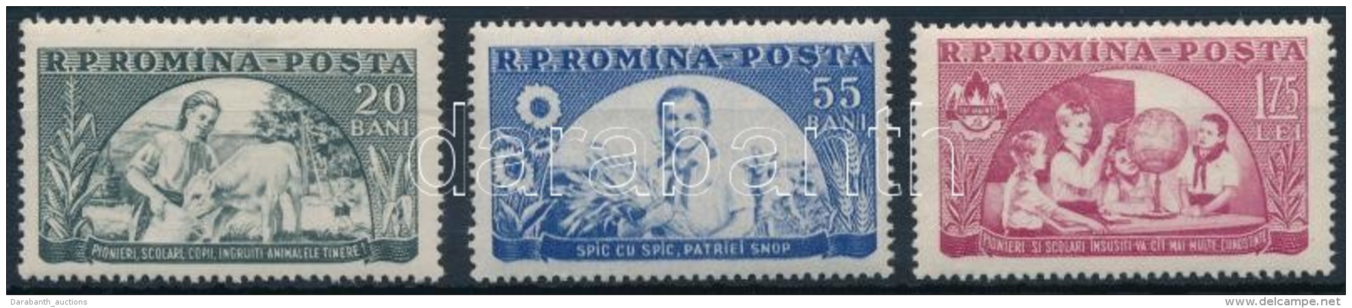 ** 1954 &Uacute;tt&ouml;rÅ‘k Sor Mi 1474-1476 - Altri & Non Classificati