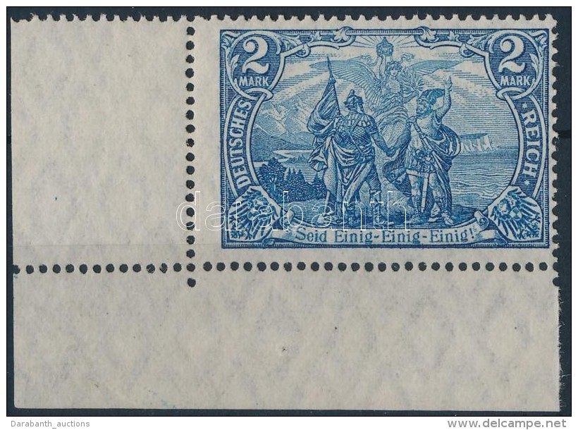 ** 1915 Mi 95 AII &iacute;vsarki / Corner Piece (Mi EUR 420,-) Signed: Jaschke - Altri & Non Classificati