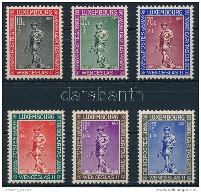 * 1937 Gyermekseg&eacute;ly Sor Mi 303-308 - Altri & Non Classificati