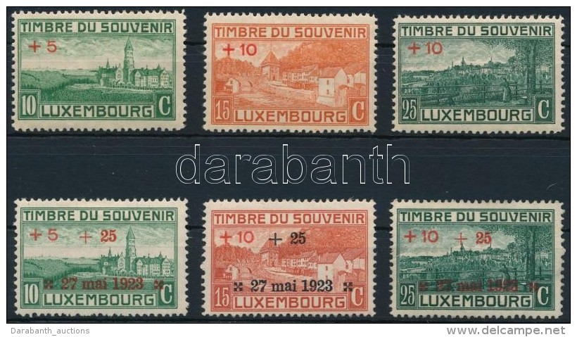 * 1921/1923 2 Klf Sor Mi 137-139, 144-146 - Altri & Non Classificati