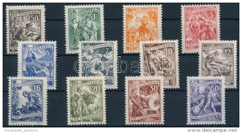 * 1950 Forgalmi Sor Mi 628-639 (**Mi EUR 90,-) - Altri & Non Classificati