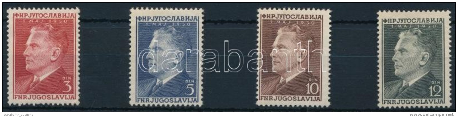 * 1950 A Munka Napja Sor Mi 605-608 - Altri & Non Classificati