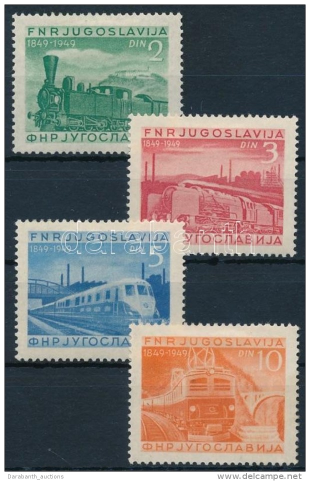 * 1949 Vas&uacute;t Sor Mi 583-586 (**Mi EUR 60,-) - Altri & Non Classificati