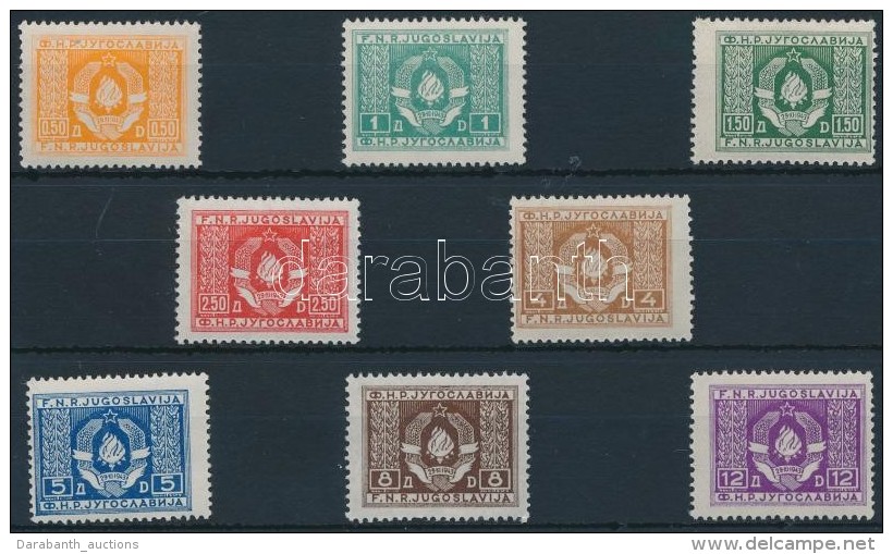 ** 1946 Hivatalos B&eacute;lyeg Sor Mi 1-8 - Altri & Non Classificati