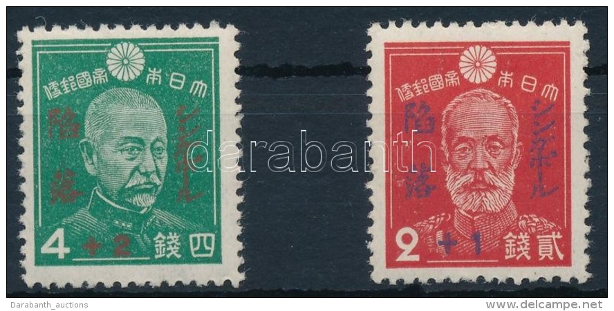 ** 1942 Szingap&uacute;r Megh&oacute;d&iacute;t&aacute;sa Sor Mi 310-311 - Altri & Non Classificati