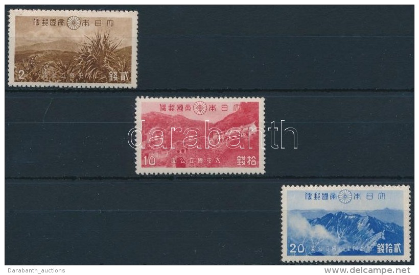 ** 1941 Nemzeti Park 3 &eacute;rt&eacute;k Mi 302, 304-305 - Andere & Zonder Classificatie