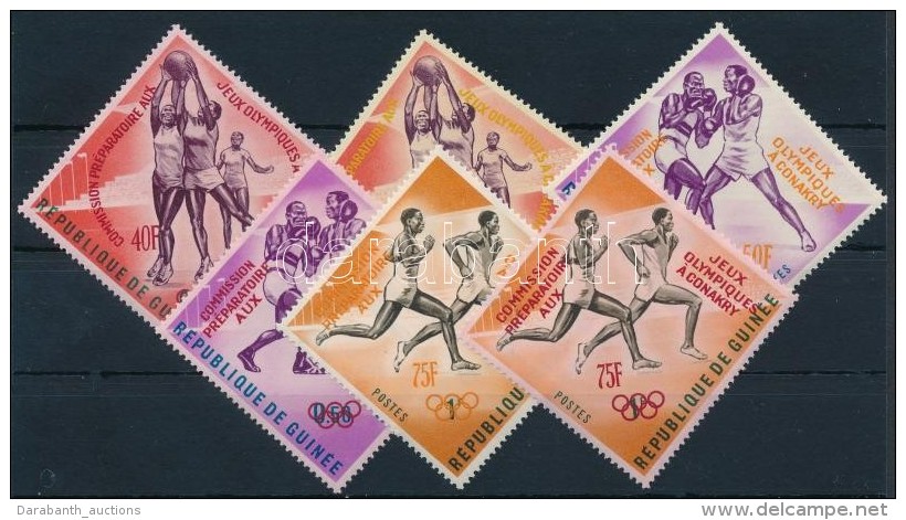 ** 1964 Ny&aacute;ri Olimpia Fel&uuml;lnyomott Sor Mi 239 - 241 - Altri & Non Classificati