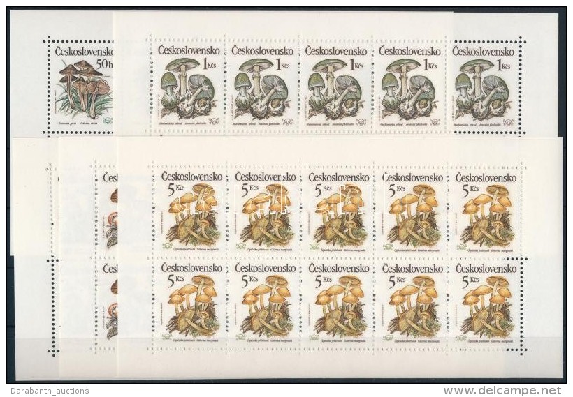 ** 1989 Gomb&aacute;k Kis&iacute;vsor Mi 3017-3021 - Andere & Zonder Classificatie