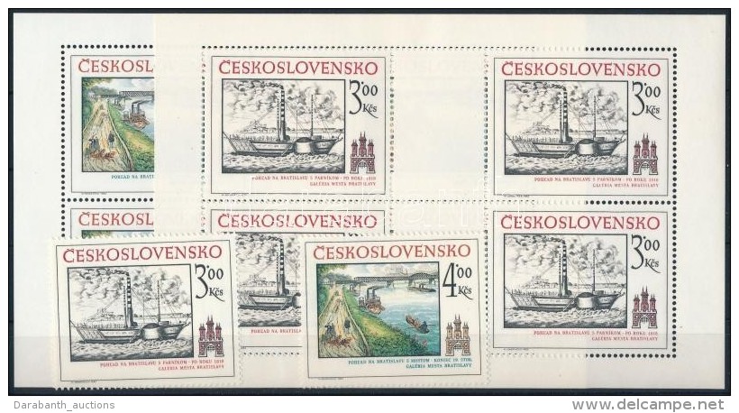 ** 1982 Pozsony Sor + Kis&iacute;vsor Mi 2677-2678 - Altri & Non Classificati