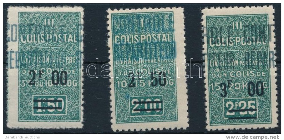 ** 1937-1938 Csomagb&eacute;lyeg Sor Yvert 48 I -50 I - Altri & Non Classificati