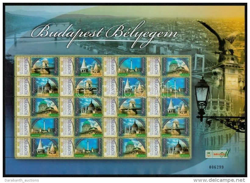 ** 2007 Budapest B&eacute;lyegem Megszem&eacute;lyes&iacute;tett Teljes &iacute;v (Darabanth) (9.000) - Otros & Sin Clasificación