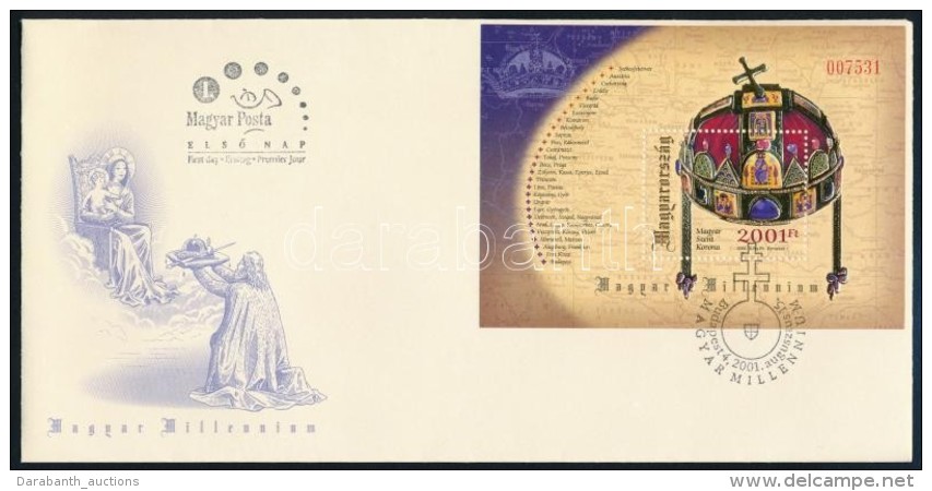 2001 Magyar Millennium FDC - Altri & Non Classificati