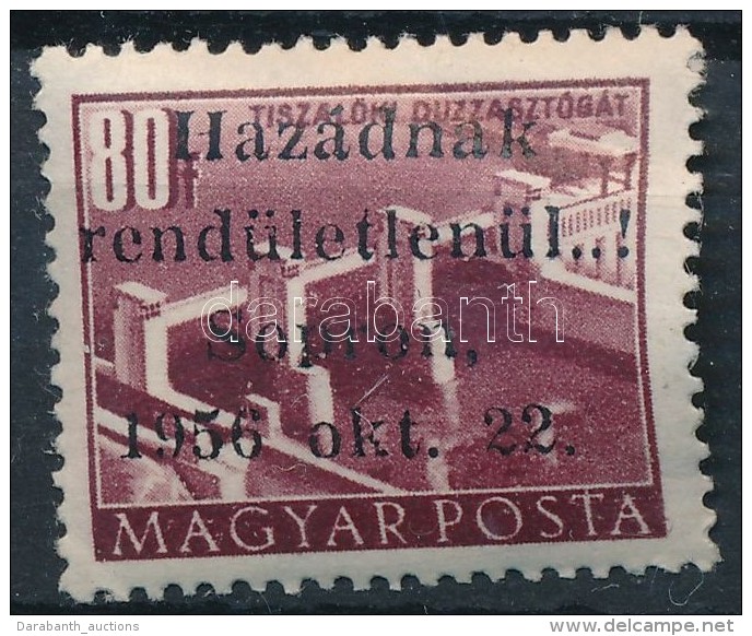 ** 1956 Sopron &Eacute;p&uuml;letek 80f (100.000) - Altri & Non Classificati