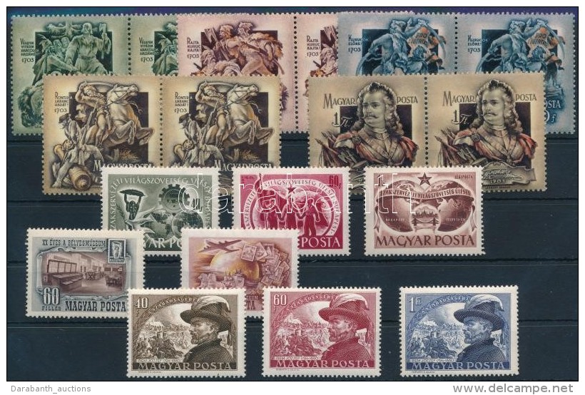 ** 1950-1953 B&eacute;lyegm&uacute;zeum, Szakszervezet &eacute;s Bem J&oacute;zsef Sor + II. R&aacute;k&oacute;czi... - Altri & Non Classificati