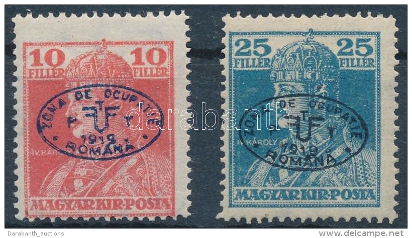 * Debrecen I. 1919 K&aacute;roly 10f &eacute;s 25f Garancia N&eacute;lk&uuml;l (**32.000) - Altri & Non Classificati