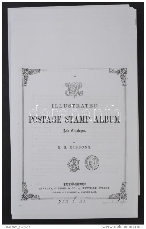 Stanley Gibbons 1860-as &eacute;vek V&eacute;g&eacute;n Kiadott ElÅ‘nyomott Eur&oacute;pa Album M&aacute;solata - Altri & Non Classificati