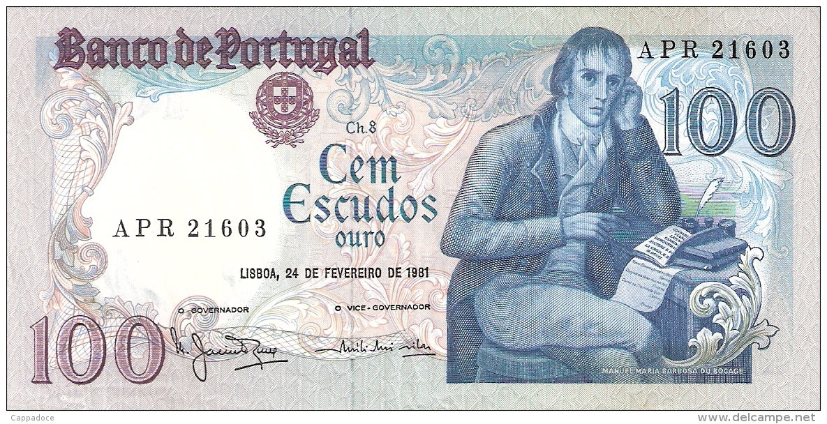 PORTUGAL   100 Escudos   24/2/1981   P. 178b   SUP+ - Portugal