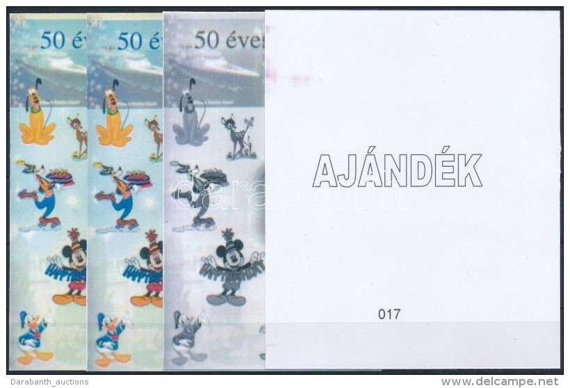 ** 2005 Walt Disney Eml&eacute;k&iacute;v Garnit&uacute;ra Azonos Sorsz&aacute;mmal 2005/25 (20.000) - Altri & Non Classificati