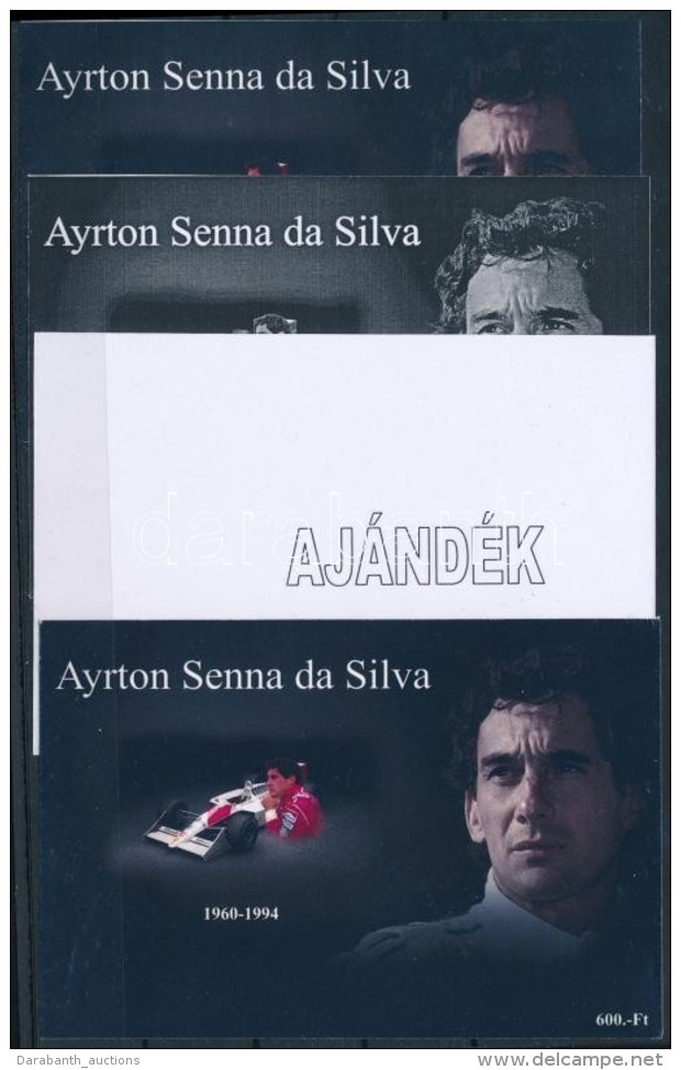 ** 2015/06 Ayrton Senna Da Silva 4 Db-os Eml&eacute;k&iacute;v Garnit&uacute;ra (28.000) - Andere & Zonder Classificatie