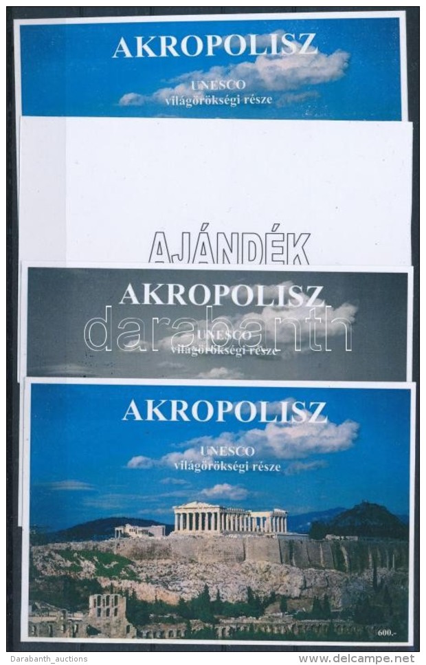 ** 2015/07 Akropolisz 4 Db-os Eml&eacute;k&iacute;v Garnit&uacute;ra (28.000) - Andere & Zonder Classificatie