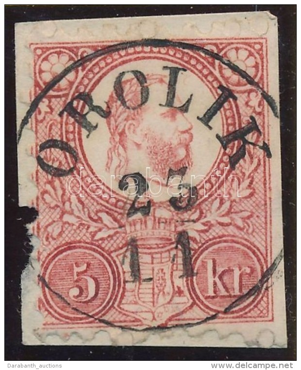 1871 5kr 'OROLIK' Luxus B&eacute;lyegz&eacute;s (Gudlin 700p) - Otros & Sin Clasificación