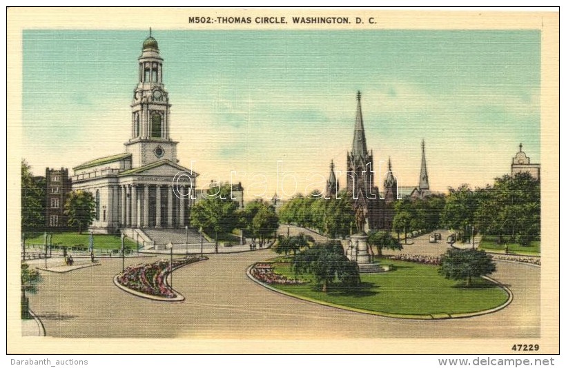 ** T1/T2 Washington, D. C. Thomas Circle - Non Classificati