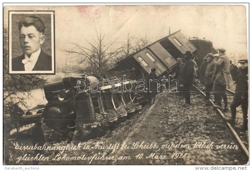 * T3 1928 Neustift Bei Scheibbs (Nieder&ouml;sterreich), Eisenbahnungl&uuml;ck Mit Dem T&ouml;dlich... - Non Classificati