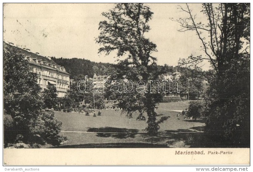 T3 Marianske Lazne, Marienbad;  Park (EB) - Non Classificati