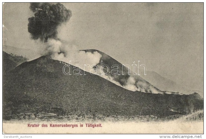 * T3 Mount Cameroon, Krater Des Kamerunberges In T&auml;tigkeit / Eruption (Rb) - Non Classificati