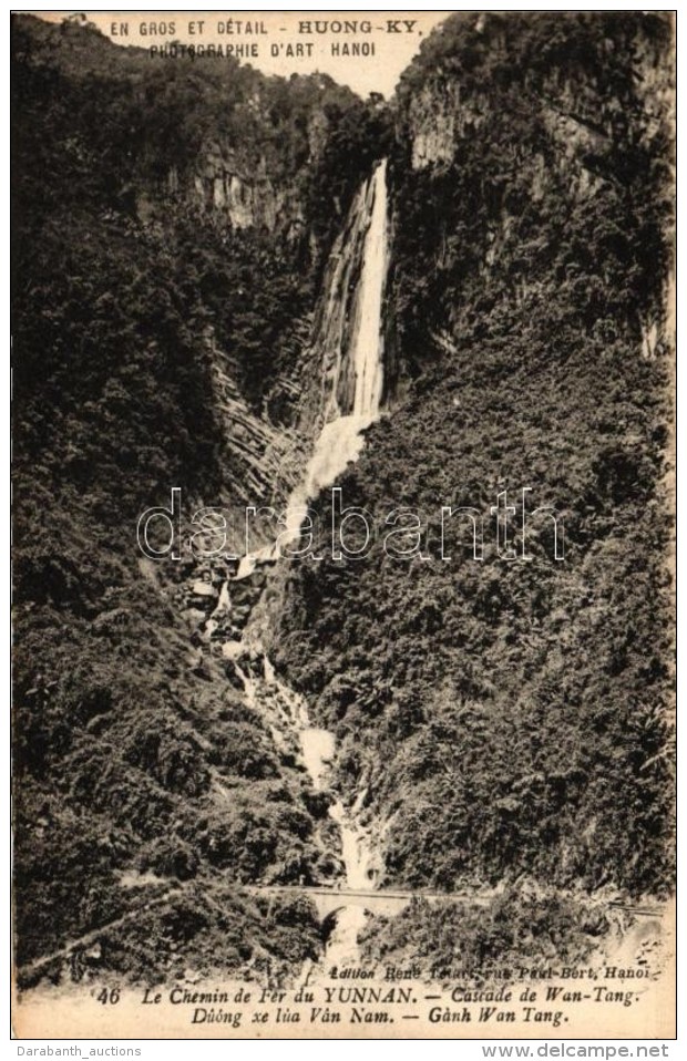 ** T1/T2 Yunnan, Chemins De Fer, Cascade De Wan-Tang / Waterfall - Non Classificati