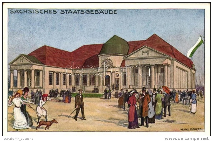 ** T2 1913 Leipzig, International Baufachausstellung Mit Sonderausstellungen; S&auml;chsisches Staatsgeb&auml;ude... - Non Classificati