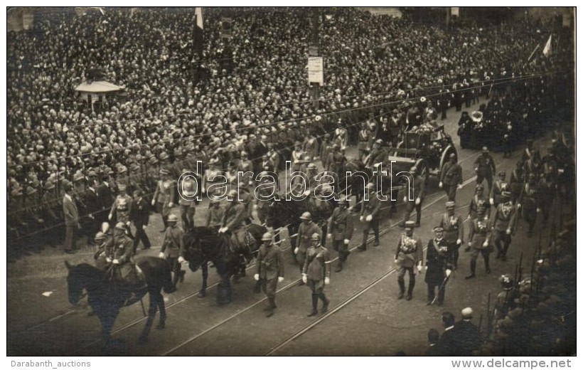 ** T2 1921 Roma, Rome; Via Nazionale, Funerali Del Milite Ignoto / Funeral Of The 'Unknown Soldier' Photo - Non Classificati