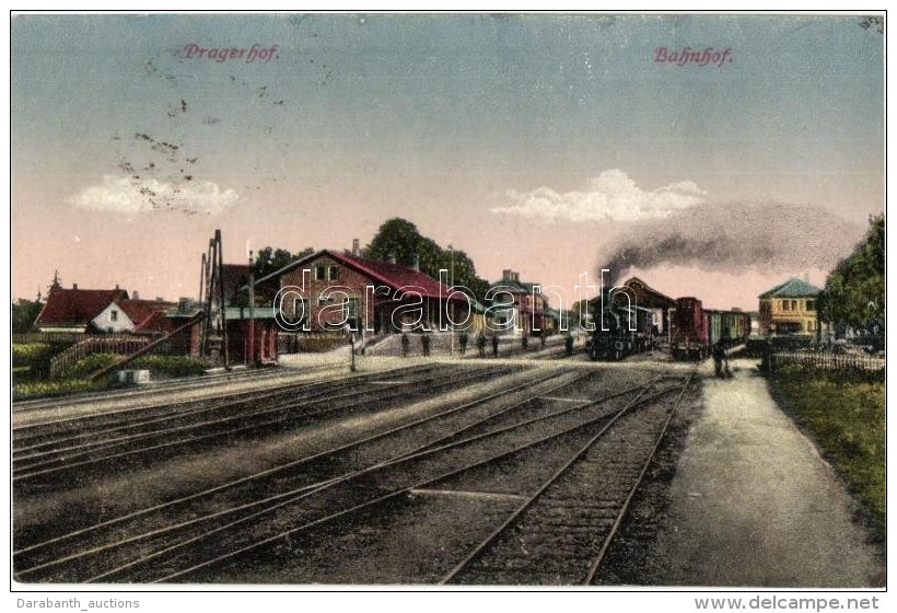 T3 Pragersko, Pragerhof; Bahnhof / Railway Station, Locomotive (Rb) - Non Classificati