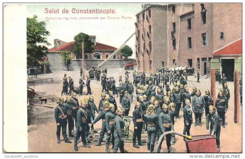 ** T2/T3 Constantinople, Pompiers R&eacute;guliers Commandes Par Cezeny Pacha (&Ouml;d&ouml;n Sz&eacute;chenyi's... - Non Classificati