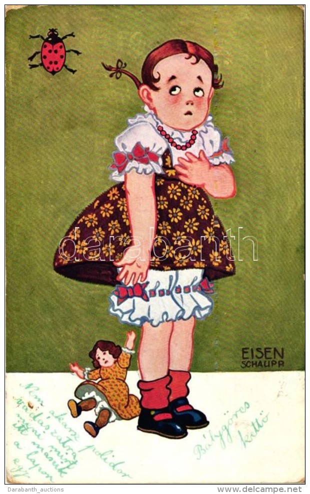 * T2/T3 Girl; Wiener Art Postcard W.R.B. Serie 22-81. S: Eisen Schaupp - Zonder Classificatie