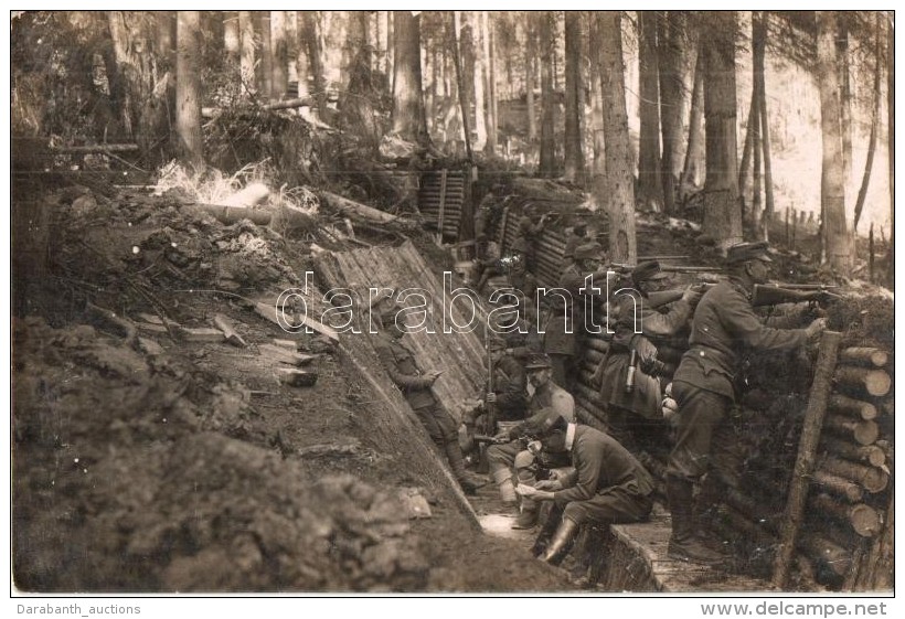 T2/T3 1917 K.u.K. Katon&aacute;k A L&ouml;v&eacute;sz&aacute;rokban Az Orosz-rom&aacute;n Fronton / WWI... - Non Classificati