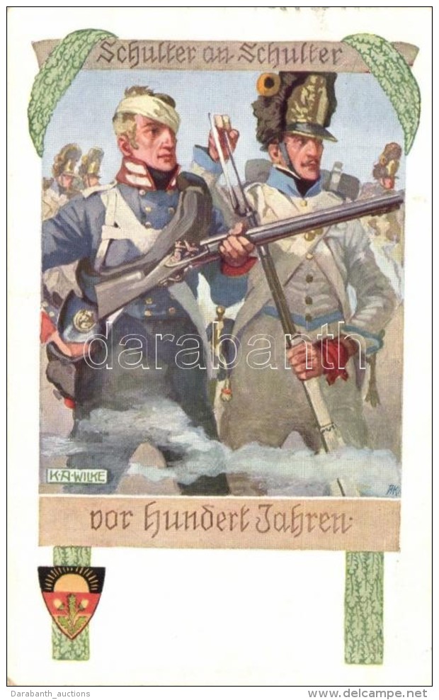 T2 Schulter An Schulter Vor Hundert Jahren; Deutsche Schulverein Nr. 474. / German Military Propaganda S: K. A.... - Sin Clasificación