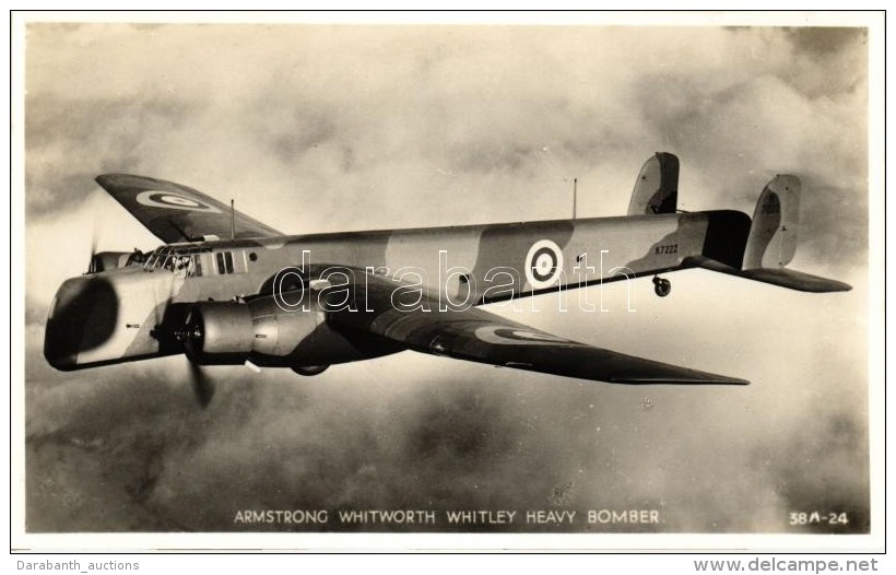 ** T1 Armstrong Whitworth Whitley Heavy Bomber - Zonder Classificatie