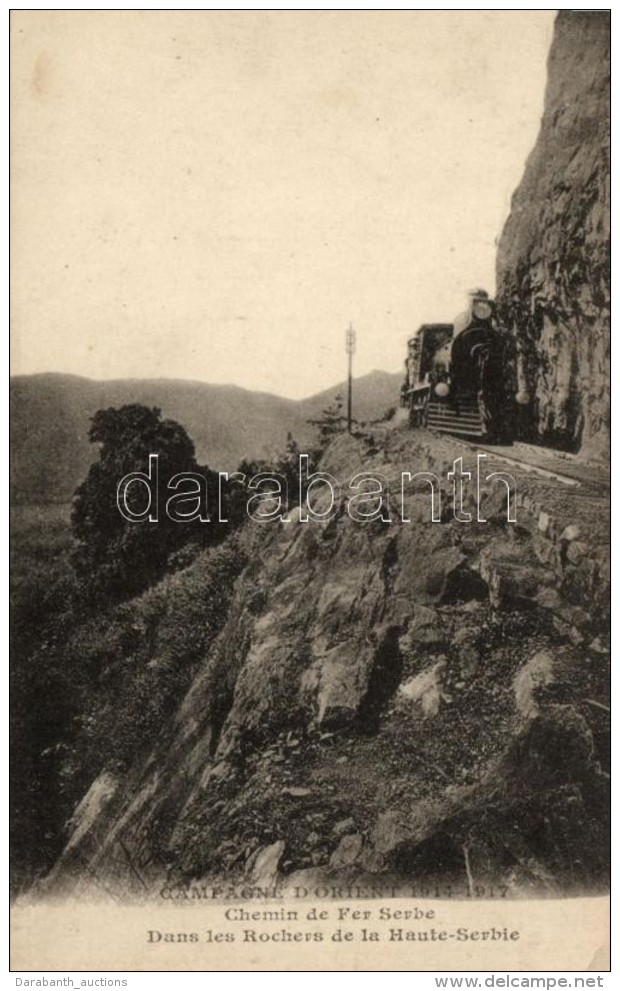 * T2/T3 Chemin De Fer Serbe - Dans Les Rochers De La Haute-Serbie / Locomotive In Serbia (EK) - Non Classificati