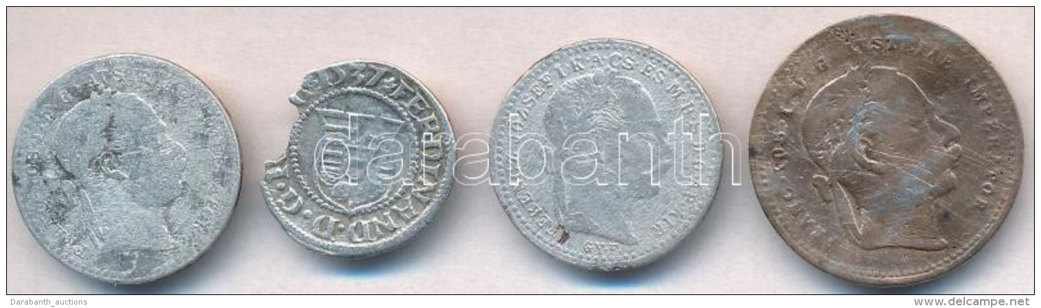 1537K-B Denar Ag 'I. Ferdin&aacute;nd' (0,36g) + 1871GYF 10kr Ag 'V&aacute;lt&oacute; P&eacute;nz' + Ausztria 1868.... - Non Classificati