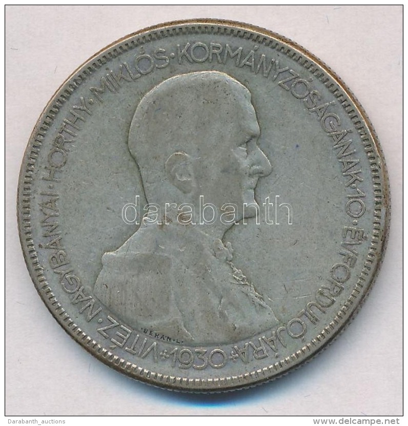 1930. 5P Ag 'Horthy Jobbra' T:2-,3 Patina
Adamo P8 - Non Classificati