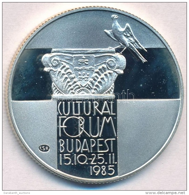 1985. 500Ft Ag 'Kultur&aacute;lis F&oacute;rum Budapest 1985' T:PP Adamo EM89 - Non Classificati