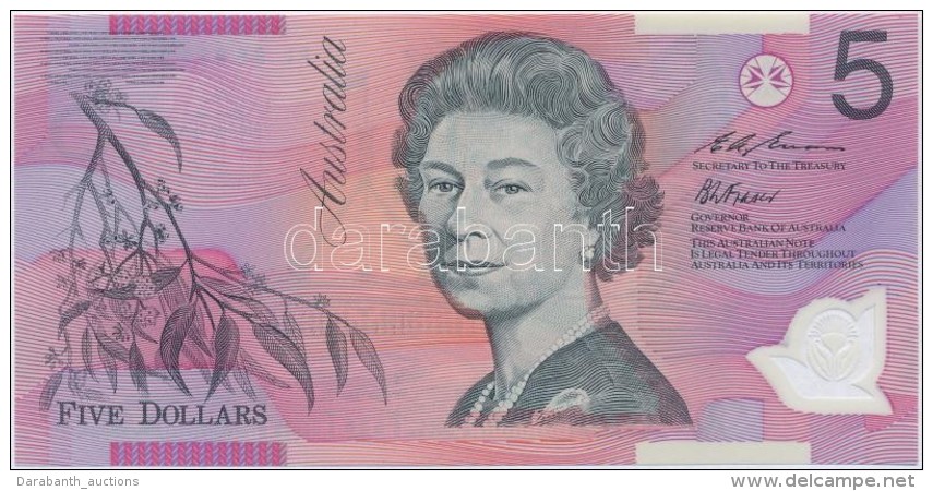 Ausztr&aacute;lia 1995. 5D T:I
Australia 1995. 5 Dollars C:UNC
Krause 51.a - Non Classificati