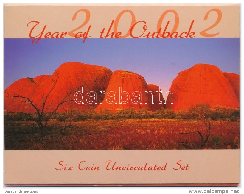 Ausztr&aacute;lia 2002. 5c-2$ 'The Year Of Outback' (6xklf) Forgalmi Sor Karton D&iacute;szcsomagol&aacute;sban... - Non Classificati