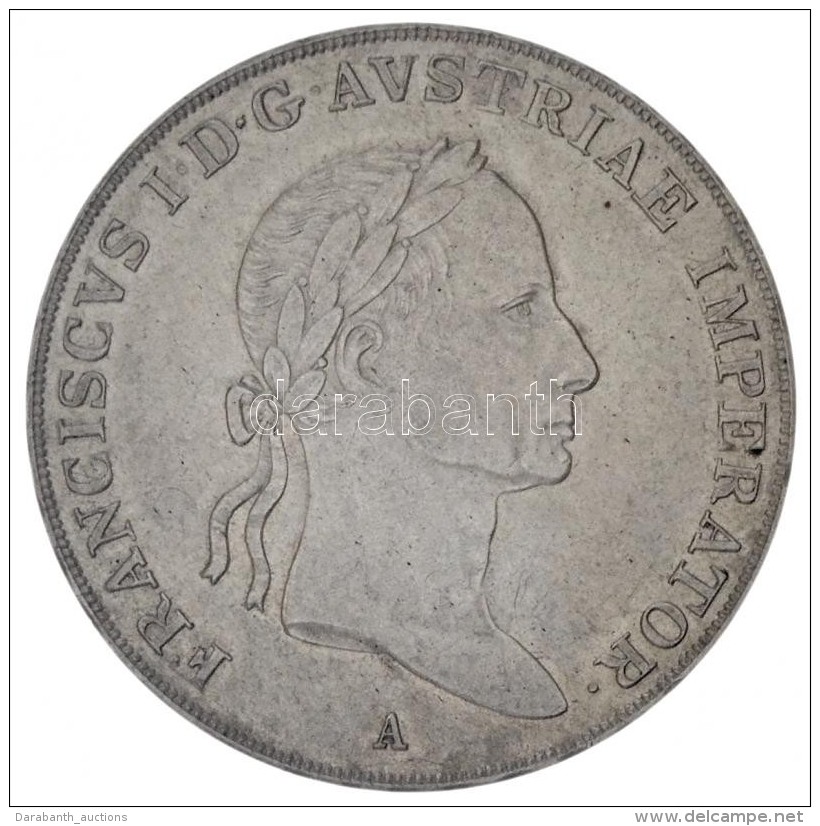 Ausztria 1835A 1/2 Tall&eacute;r Ag 'I. Ferenc' (13,96g) T:1-
Austria 1835A 1/2 Thaler Ag 'Franz I' (13,96g)... - Zonder Classificatie