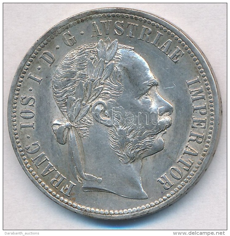 Ausztria 1879. 1Fl Ag 'Ferenc J&oacute;zsef' T:2 Kis Patina
Austria 1879. 1 Florin Ag 'Franz Joseph' C:XF Small... - Zonder Classificatie