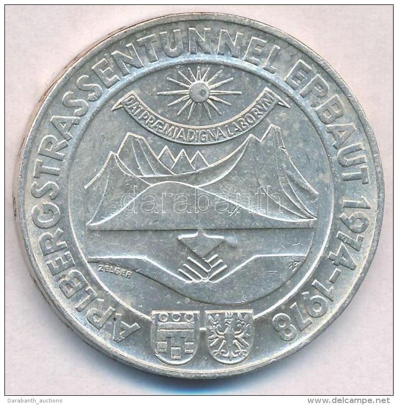 Ausztria 1978. 100Sch Ag 'Az Albergi Alag&uacute;t Megnyit&aacute;sa' T:2 Ph.
Austria 1978. 100 Schilling Ag... - Non Classificati