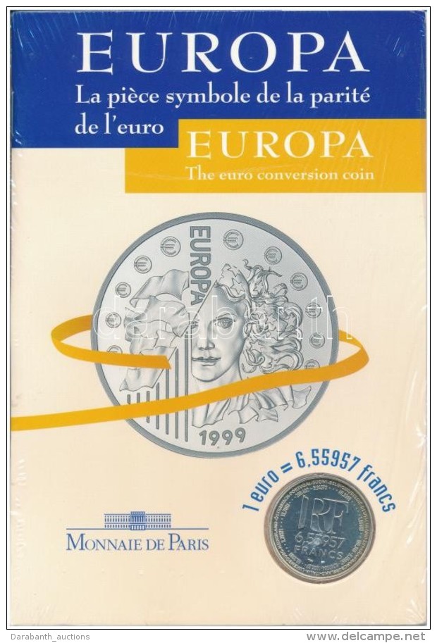 Franciaorsz&aacute;g 1999. 6,55Fr Ag Eredeti Csomagol&aacute;sban T:BU 
France 1999. 6,55 Francs Ag In Original... - Non Classificati